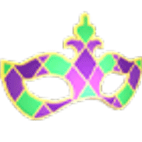 Purple Masquerade Mask - Rare from Hat Shop